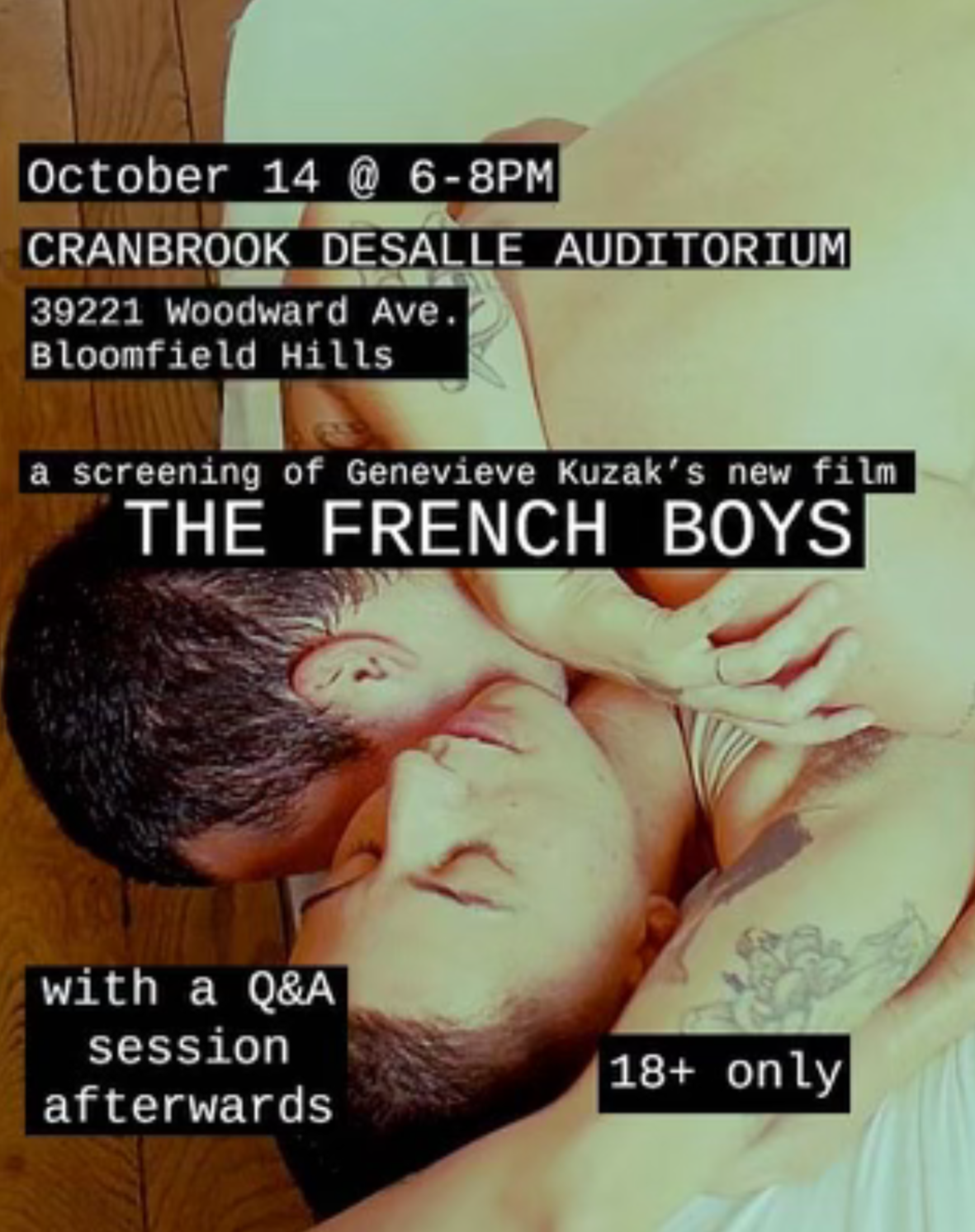 TheFrenchBoys:AFilmByGenevieveKuzak.AshleyCook
